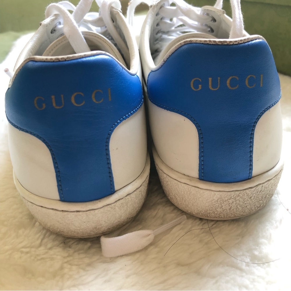 Gucci x Disney Size 36 (US 6) Huey Dewey Louie Ace Sneakers - Picture 8 of 11